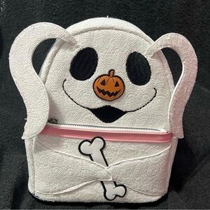 Loungefly Disney Nightmare Before Christmas Zero Mini Backpack White